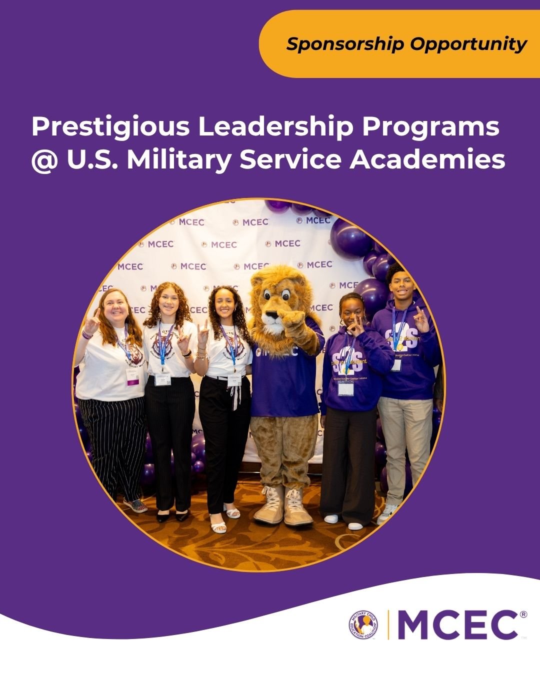 Sponsor a Student to Attend a Prestigious Leadership Program
